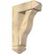 Ekena Millwork Funston Arts and Crafts Rough Sawn Bracket w/ Offset Brace, Douglas Fir, 6"W x 16"D x 24"H BKT0604X16X24FST03RDF - alternate 1